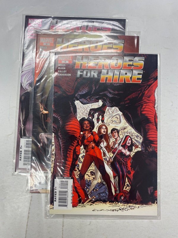 3 Heroes For Hire MARVEL comic books #7 8 9 27 RC3