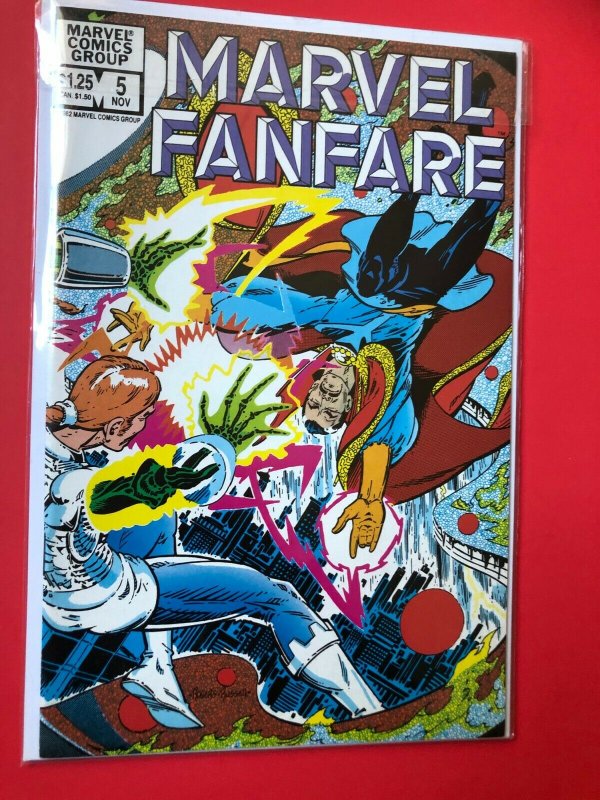 MARVEL FANFARE V1 #5 1982 MARVEL /  NM CONDITION