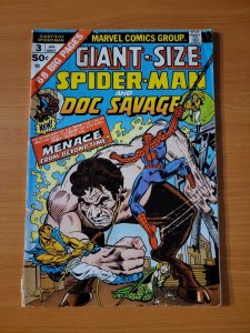 Giant-Size Spider-Man #3 ~ VERY GOOD VG ~ 1975 Marvel Comics