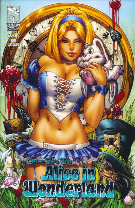 Grimm Fairy Tales presents Alice In Wonderland #1B VF/NM; Zenescope | save on sh