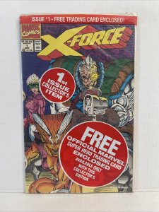 X-force #1 poly bagged Shatterstar card