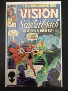 The Vision and the Scarlet Witch #4 (1986) 1st Illusion 1st Glamor Appearances.