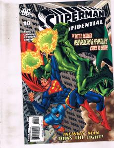 Lot of 5 Superman Confidential DC Comic Books #1 10 11 12 13 BH53