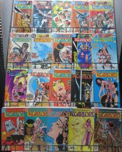 WARLORD MEGA-SET!129 ISSUES- NEAR COMPLETE! Most VG or Better, Mike Grell! 