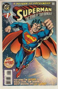 SUPERMAN: THE MAN OF TOMORROW (1995 DC) #1 CVR A TOM GRUMMETT
