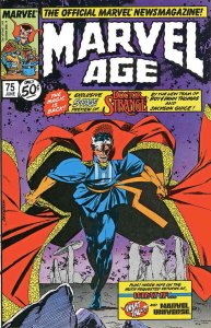 Marvel Age #75 VF ; Marvel | Doctor Strange