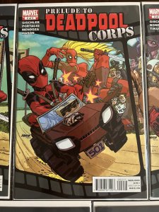 Prelude to Deadpool Corps #1-5 NM (2010) 1st App of Kidpool/Dogpool MCU Movie