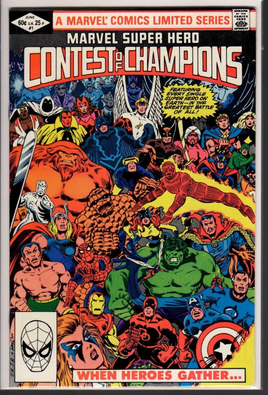 Marvel Super Hero Contest of Champions #1 (1982) 8.5 VF+