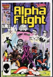Alpha Flight #33 (1986) Alpha Flight [Key Issue]