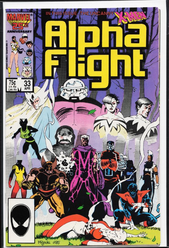 Alpha Flight #33 (1986) Alpha Flight [Key Issue]