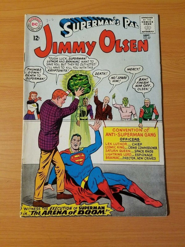 Superman's Pal, Jimmy Olsen #87 ~ VERY FINE VF ~ (Sep 1965, DC Comics)