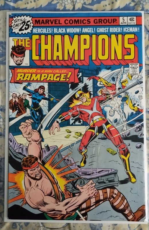 The Champions #5 (1976)