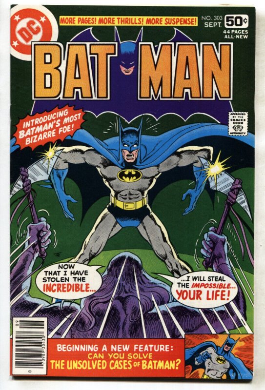 BATMAN #303-comic book 1978-DC nm-