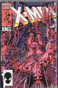 The Uncanny X-Men #205 (1986) X-Men