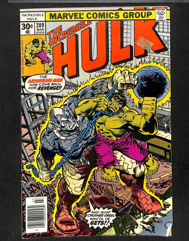 The Incredible Hulk #209 (1977)