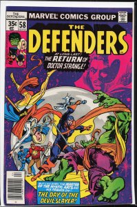 The Defenders #58 (1978) The Defenders