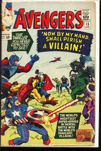The Avengers #15 (1965) death of Zemo