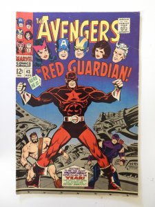 Avengers #43 1st appearance of The Red Guardian FN/VF condition