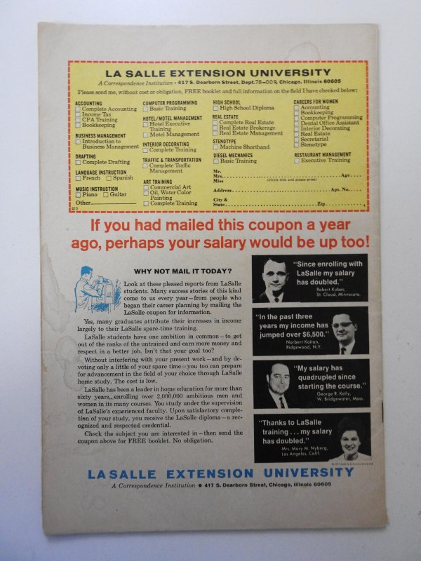 Warlock #1 (1972) VG Condition! Moisture stain