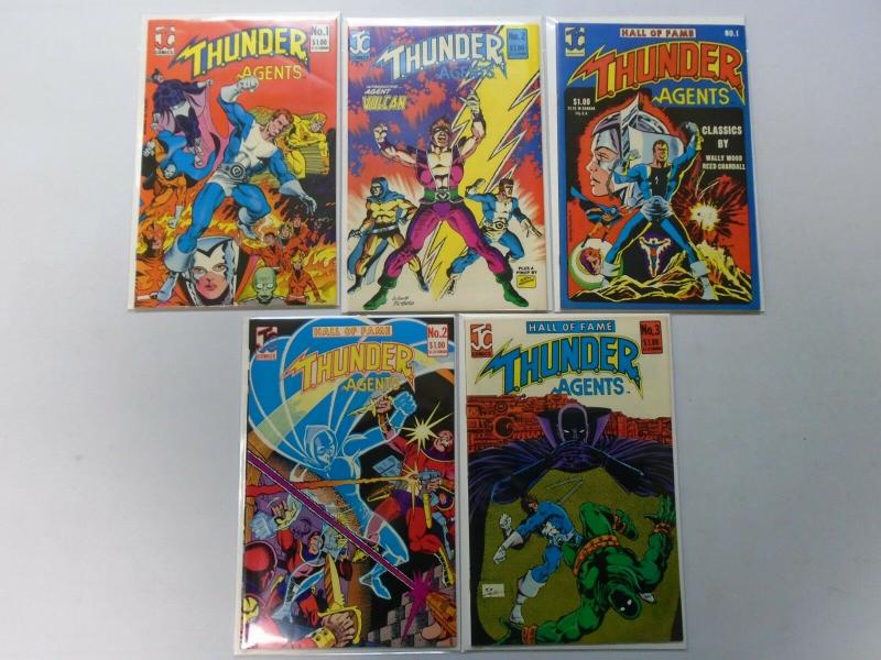 Thunder Agents 5 Different, Average 8.0/VF Cover Creases (1983)