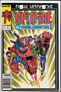 Spitfire and the Troubleshooters #1 (1986) Spitfire