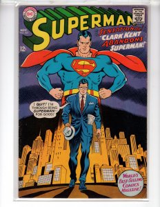 • Superman #201 (1967) Classic Curt Swan Cover!   / NSC-CR500-BI#02
