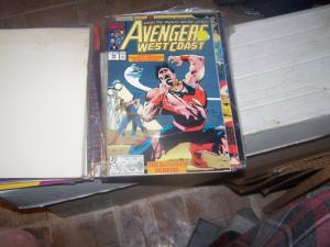 west coast avengers  #  78 JAN 1992  NIGHT SHIFT HANGMAN HOLLYWOOD