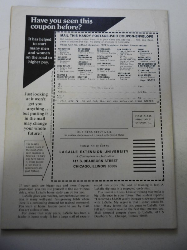 Dracula Lives #6 (1974) FN Condition