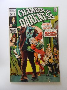 Chamber of Darkness #8 (1970) VG condition tears front/back cover