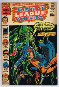 Justice League of America #87 ORIGINAL Vintage 1971 DC Comics