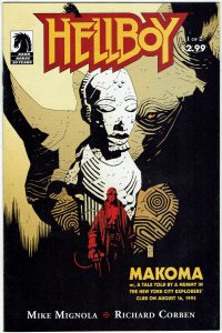 Hellboy: Makoma #1 Mike Mignola Richard Corben NM