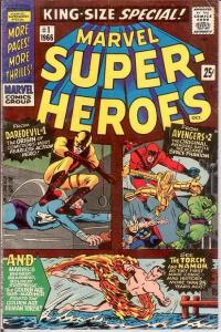 MARVEL SUPER HEROES 1 (1966) VG+ October 1966 COMICS BOOK