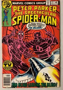 Spectacular Spider-Man #27 Newsstand Marvel 1st Series (6.0 FN) (1979)