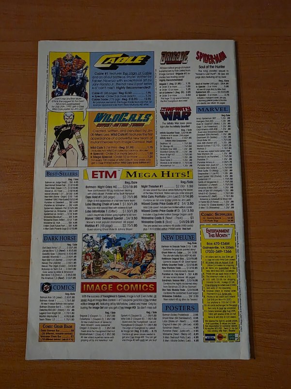 X-Men #11 Newsstand Variant ~ FINE FN ~ 1992 Marvel Comics