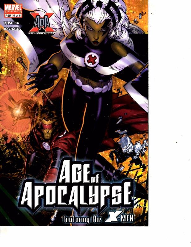 Lot Of 2 Marvel Comic Books Age of Apocalypse #5 and Onslaught Reborn #3 ON1