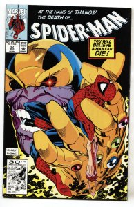 Spider-Man #17--comic book--Thanos cover--Marvel--1991