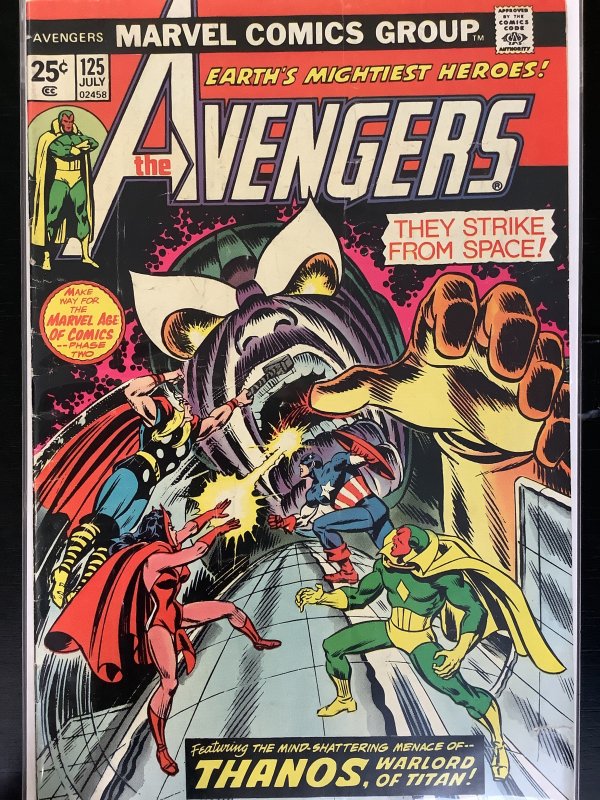 The Avengers #125 (1974)