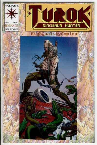 TUROK, DINOSAUR HUNTER #1 2 3 4, NM+, Valiant, 1993, Bart Sears, more in store