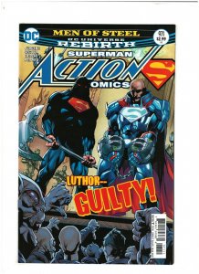 Action Comics #971 NM- 9.2 DC Rebirth Segovia Cover, Superman Lex Luthor 