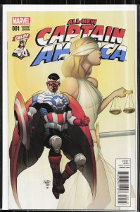 All-New Captain America #1 CBLDF Cover (2015) Captain America