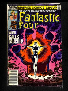 Fantastic Four #244 VG+ 4.5 1st Nova!