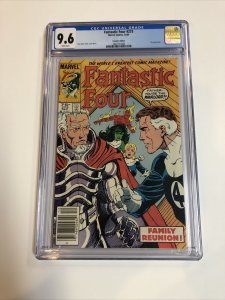 Fantastic Four (1984)  # 273 (CGC WP 9.6) Canadian Price Variant CPV