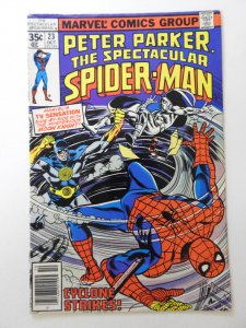 The Spectacular Spider-Man #23  (1978) W/ Moon Knight VG/Fine Condition!