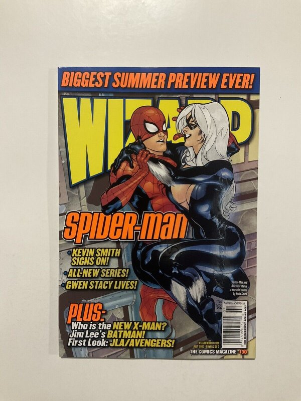 Wizard Magazine 130 Near Mint Nm Signed  Marvel 