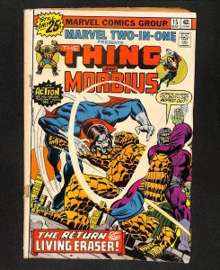 Marvel Two-In-One #15 Thing Morbius!