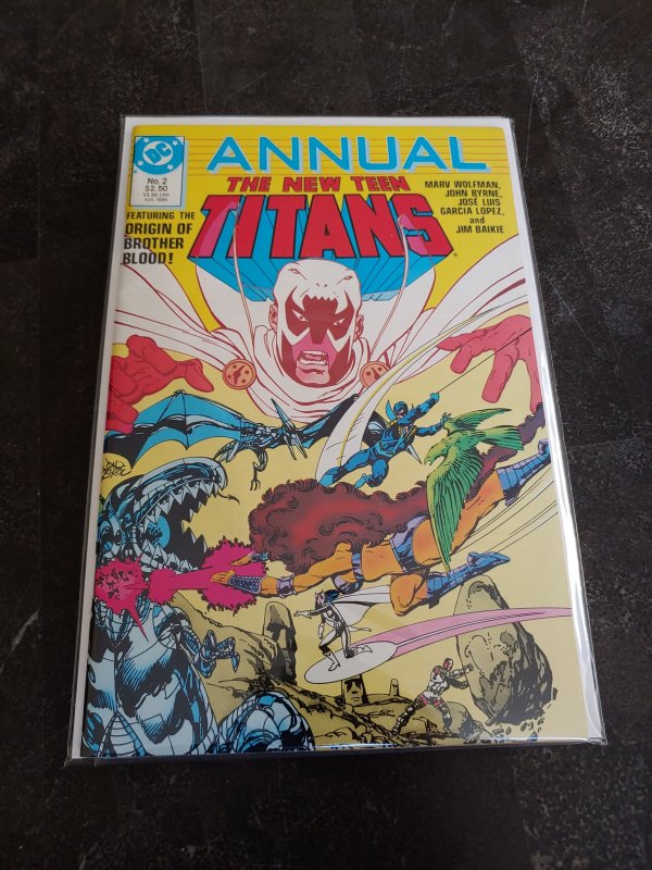 The New Teen Titans Annual #2 (1986)