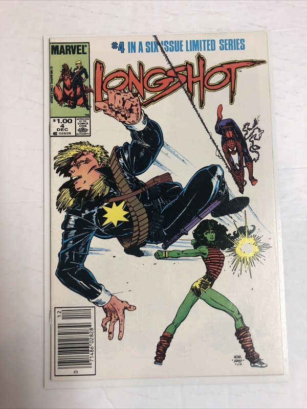 Longshot (1985) #4 (VF/NM) | Canadian Price Variant CPV | Arthur Adams