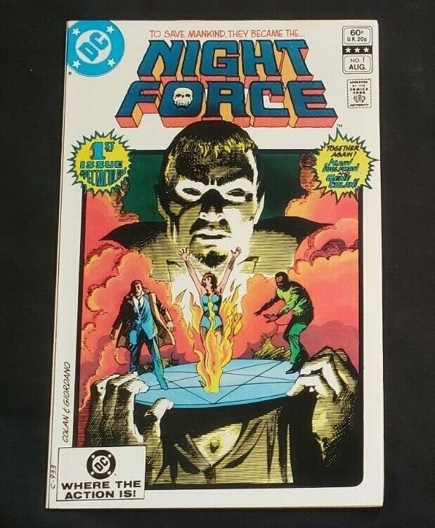 NIGHT FORCE 2PC (VF/NM) TOGETHER AGAIN MARV WOLFMAN & GENE COLAN 1982-83