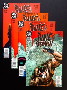 Batman: Bane of the Demon #1 (1998) [Lot of 4bks] Bane's Origin- NM