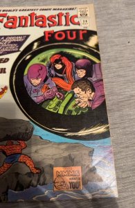 Fantastic Four #38 Sandman! Medusa!  Jack Kirby! Marvel 1965